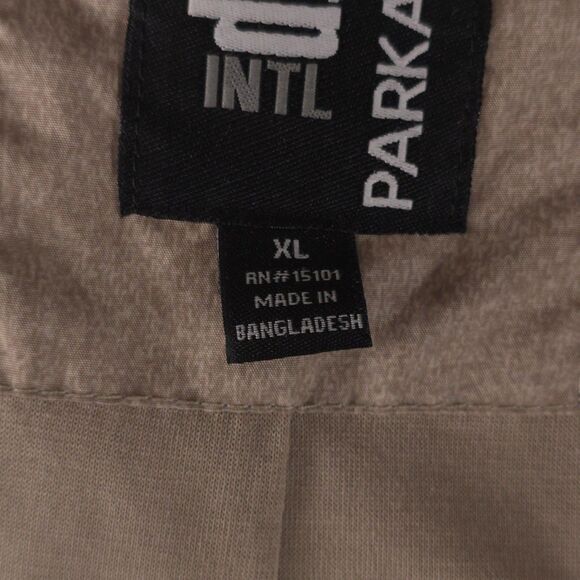 INTL d.e.t.a.i.l.s  Womens XL Dusty Pink Parka In Pocket Jacket Hooded - Picture 10 of 11